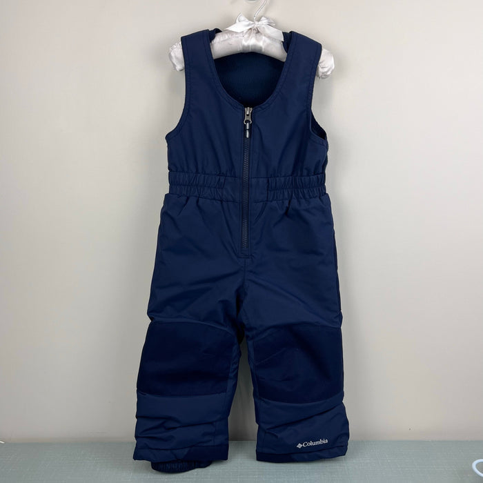 Columbia Omni-Tech Snow Bib Overalls Navy Blue 2T