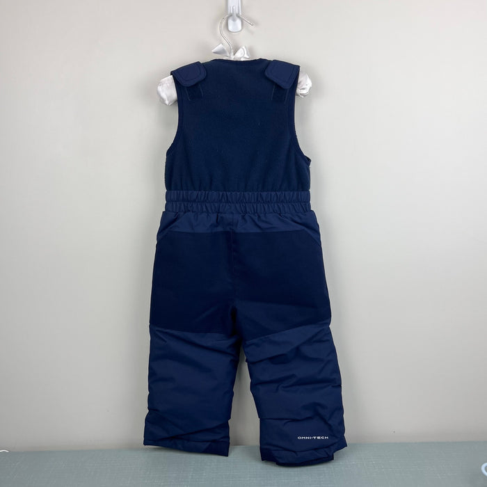 Columbia Omni-Tech Snow Bib Overalls Navy Blue 2T