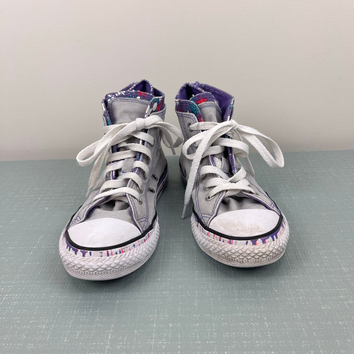 Converse Chuck Taylor All Star High Top Sneakers Lucky Stone Gray 1