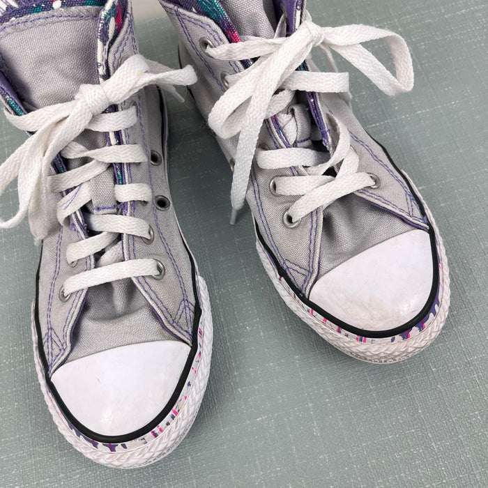 Converse Chuck Taylor All Star High Top Sneakers Lucky Stone Gray 1