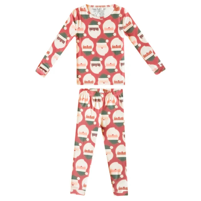Copper Pearl 2pc Long Sleeve Pajama Set | Claus