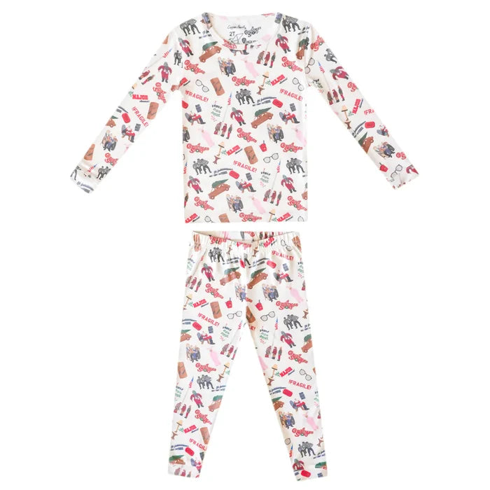 Copper Pearl A Christmas Story 2pc Long Sleeve Pajama Set