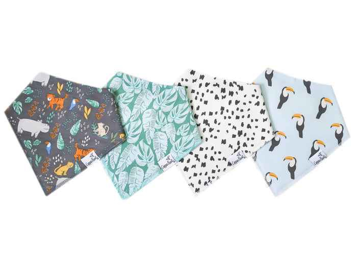 Copper Pearl Baby Bandana Bibs | Bengal