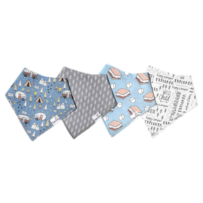 Copper Pearl Baby Bandana Bibs | Bridger