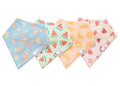 Copper Pearl Baby Bandana Bibs | Clementine