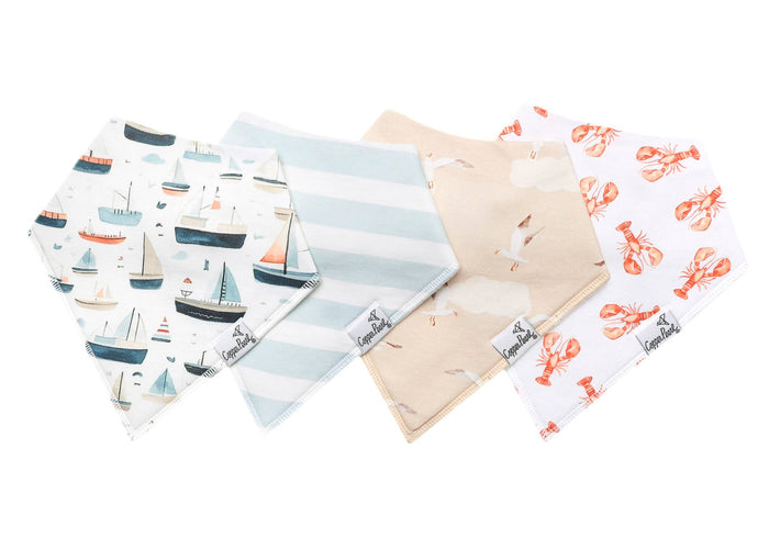 Copper Pearl Baby Bandana Bibs | Fischer