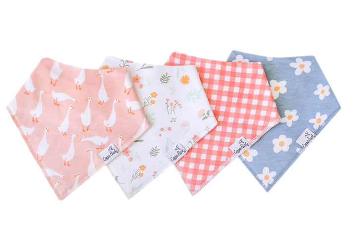 Copper Pearl Baby Bandana Bibs | Goosie