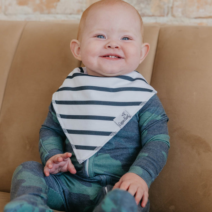 Copper Pearl Baby Bandana Bibs | Hunter