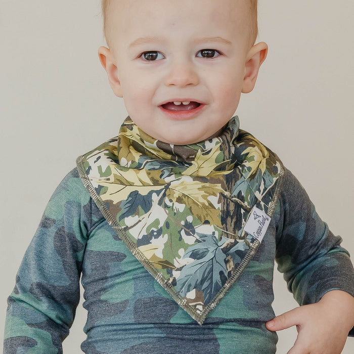 Copper Pearl Baby Bandana Bibs | Hunter