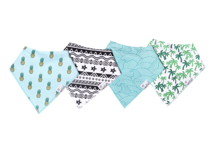 Copper Pearl Baby Bandana Bibs | Maui