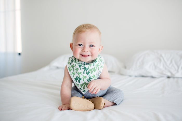 Copper Pearl Baby Bandana Bibs | Maui
