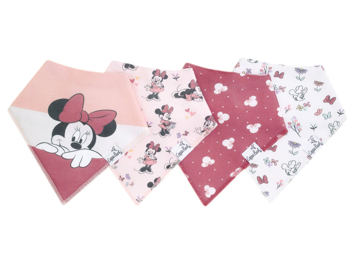 Copper Pearl Baby Bandana Bibs | Minnie Mouse