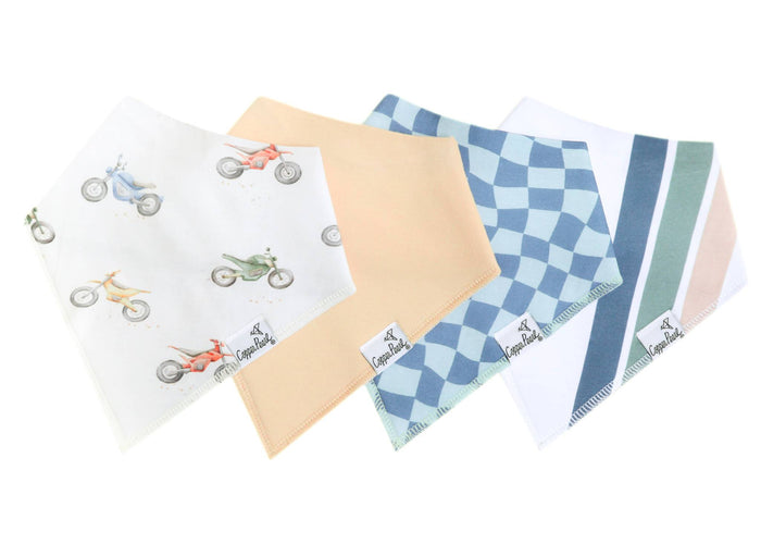 Copper Pearl Baby Bandana Bibs | Ryder