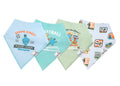 Copper Pearl Baby Bandana Bibs | Sesame Street