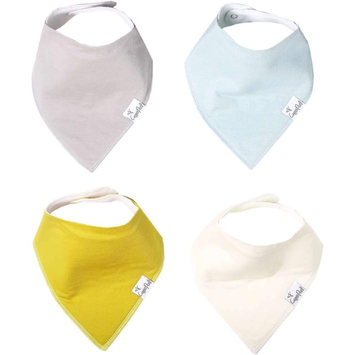 Copper Pearl Baby Bandana Bibs | Stone