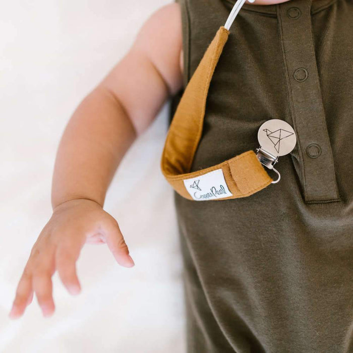 Copper Pearl Binky Clip Set |  Scotland