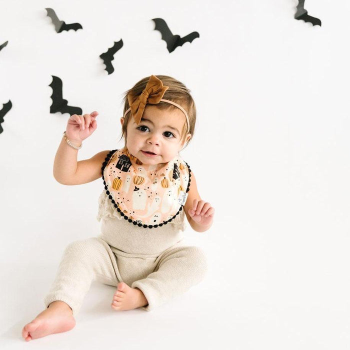 Copper Pearl Fashion Trimmed Bib Set | Casper
