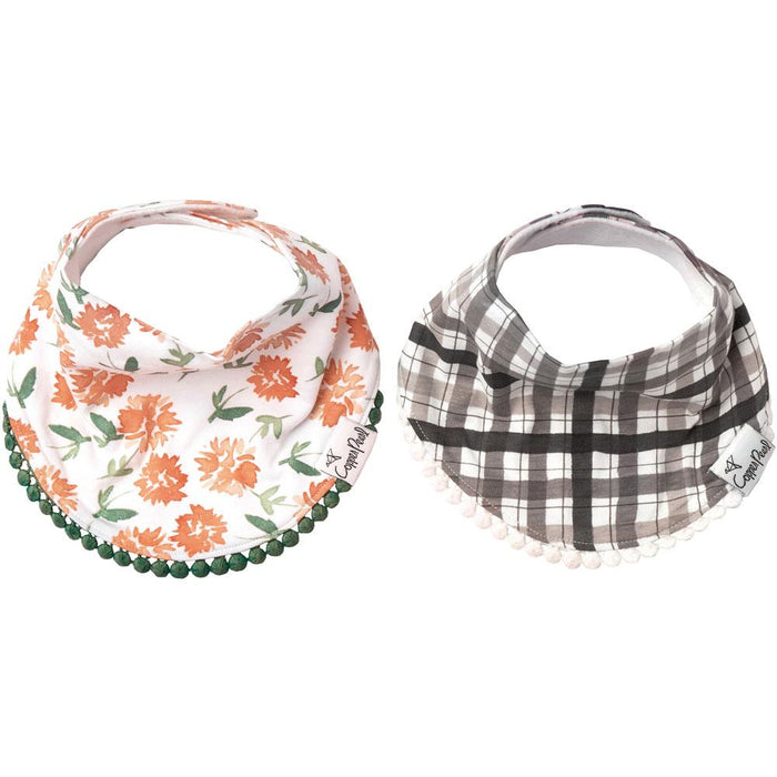Copper Pearl Fashion Trimmed Bib Set | Hazel