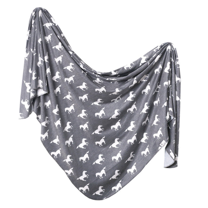 Copper Pearl Knit Swaddle Blanket | Colt