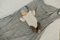 Copper Pearl Knit Swaddle Blanket | Dakota