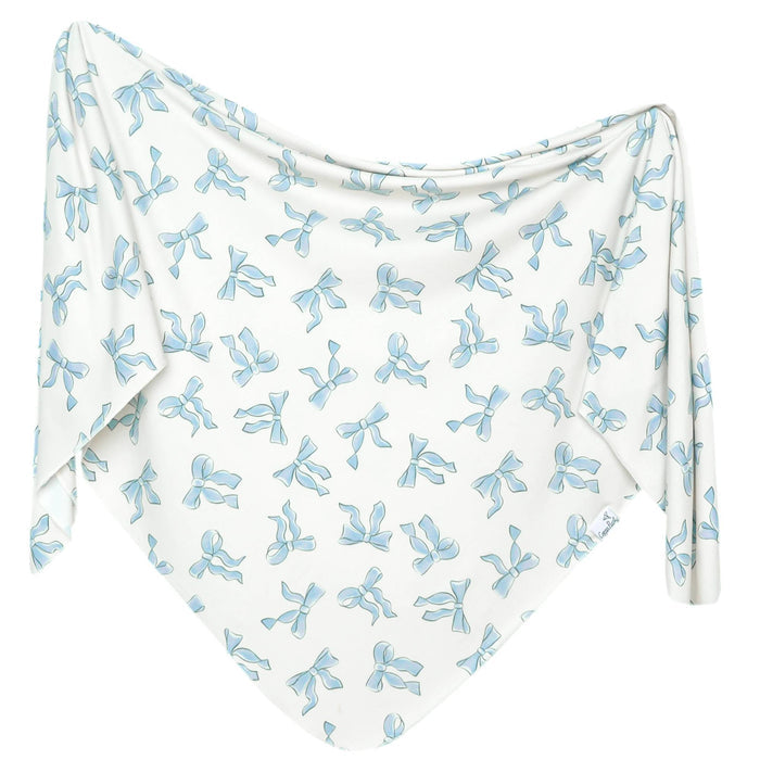 Copper Pearl Knit Swaddle Blanket | Daphne