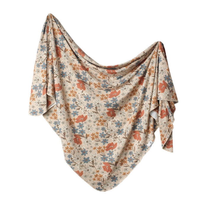 Copper Pearl Knit Swaddle Blanket | Eden