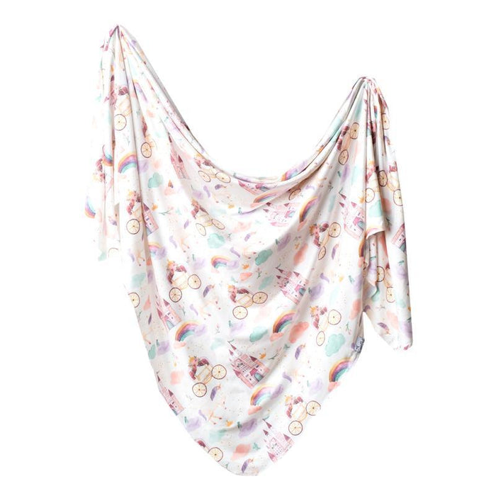 Copper Pearl Knit Swaddle Blanket | Enchanted