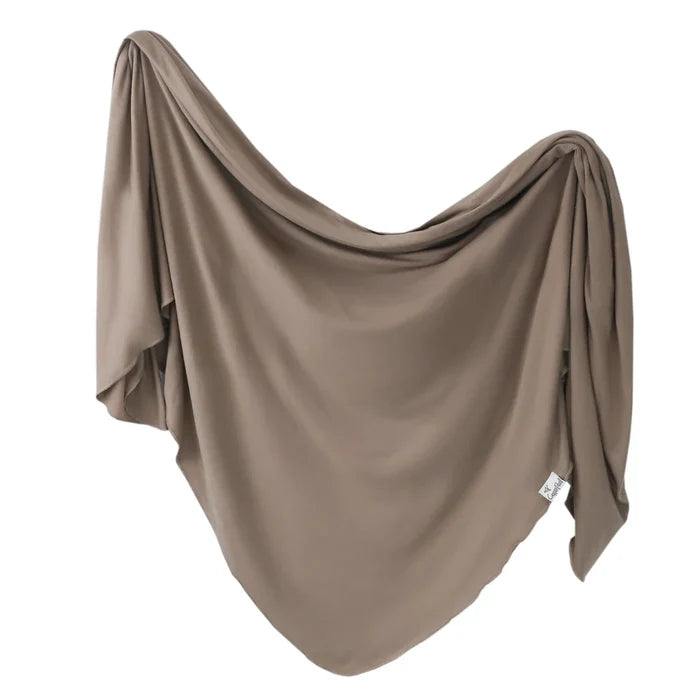Copper Pearl Knit Swaddle Blanket | Gobi