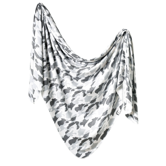 Copper Pearl Knit Swaddle Blanket | Gunnar