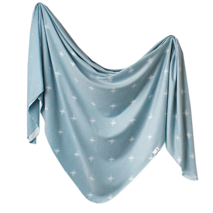 Copper Pearl Knit Swaddle Blanket | Hayden