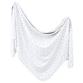 Copper Pearl Knit Swaddle Blanket | Haze