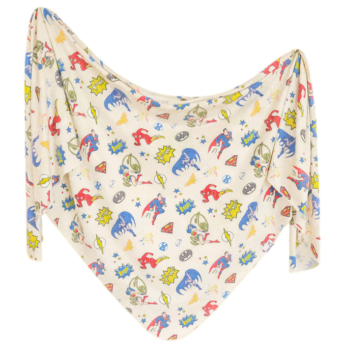 Copper Pearl Knit Swaddle Blanket | Justice League