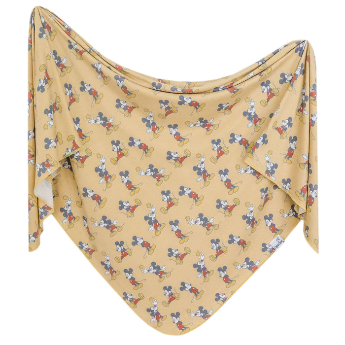 Copper Pearl Knit Swaddle Blanket | Mickey Mouse