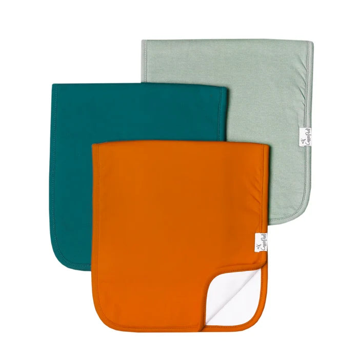 Copper Pearl Premium Burp Cloths | Blaze