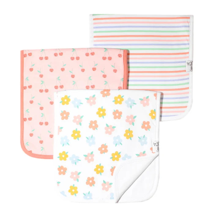Copper Pearl Premium Burp  Cloths | Cheery