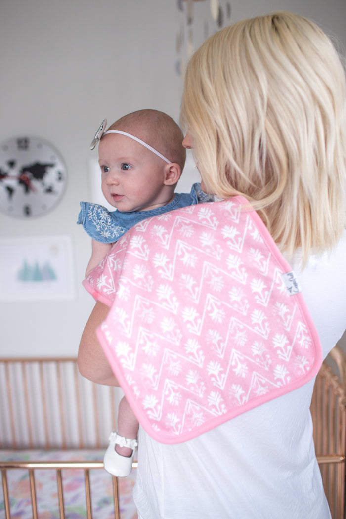 Copper Pearl Premium Burp Cloths | Claire