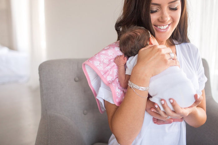 Copper Pearl Premium Burp Cloths | Claire