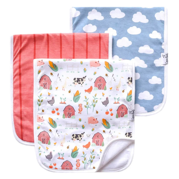 Copper Pearl Premium Burp Cloths | Farmstead
