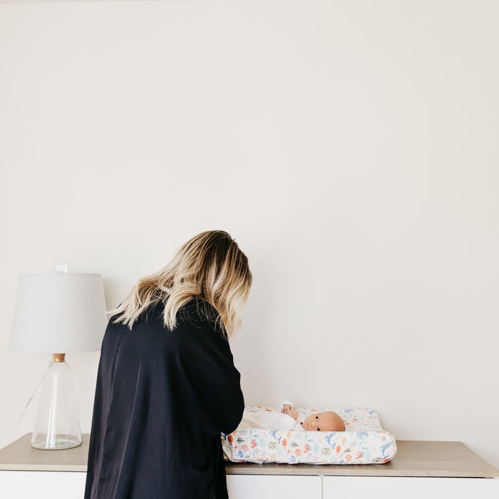 Copper Pearl Premium Knit Diaper Changing Pad Cover | Nautical
