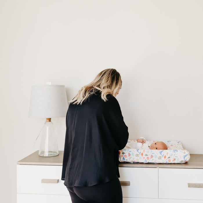 Copper Pearl Premium Knit Diaper Changing Pad Cover | Nautical