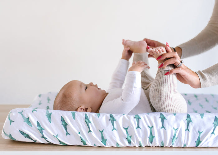Copper Pearl Premium Knit Diaper Changing Pad Cover | Pacific