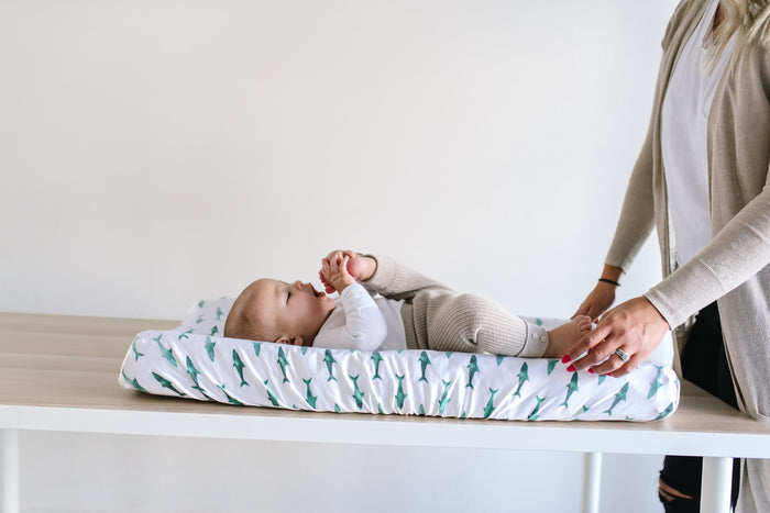 Copper Pearl Premium Knit Diaper Changing Pad Cover | Pacific
