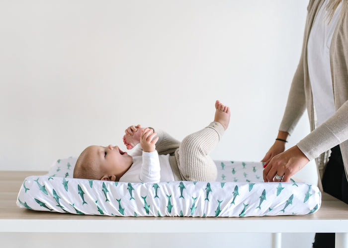 Copper Pearl Premium Knit Diaper Changing Pad Cover | Pacific