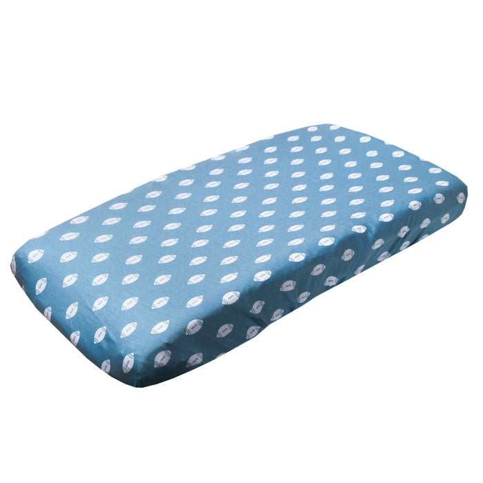 Copper Pearl Premium Knit Diaper Changing Pad Cover | Quarterback