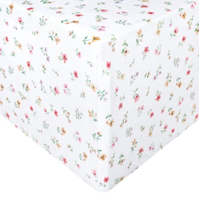 Copper Pearl Premium Knit Fitted Crib Sheet | Eloise
