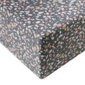 Copper Pearl Premium Knit Fitted Crib Sheet | Gemini