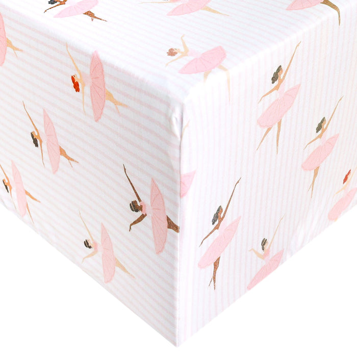 Copper Pearl Premium Knit Fitted Crib Sheet | Katerina