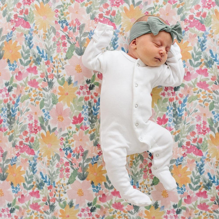 Copper Pearl Premium Knit Fitted Crib Sheet | Lark