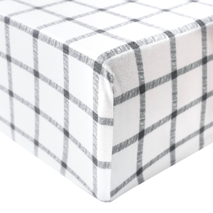 Copper Pearl Premium Knit Fitted Crib Sheet | Ledger