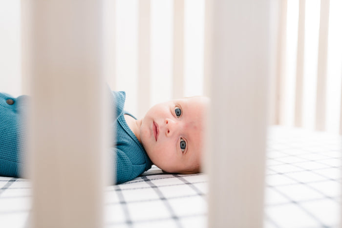 Copper Pearl Premium Knit Fitted Crib Sheet | Ledger